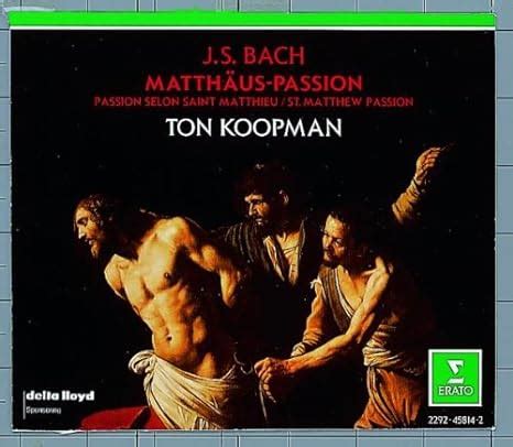 Johann Sebastian Bach Ton Koopman Kai Wessel Guy De Mey Christoph