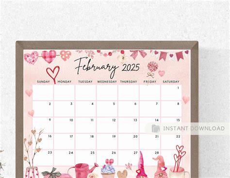 Valentine Week Calendar 2025 Lok - Sally Powell