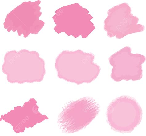 Imitation Clipart Hd Png Vector Watercolor Imitation Pastel Color