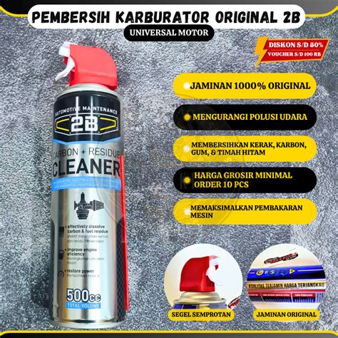 Jual Pembersih Karburator Carburetor Cleaner Cc Original B By