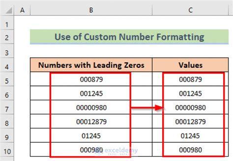 How To Remove Leading Zeros In Excel Easy Methods