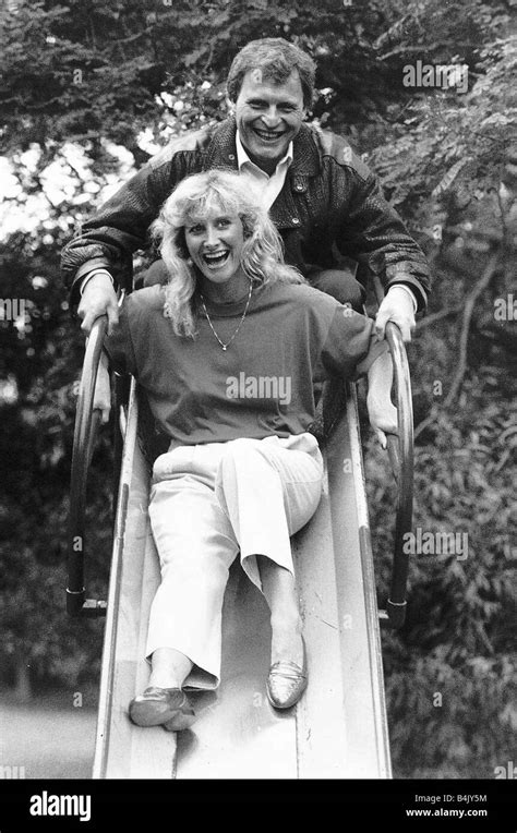 Peter Dean Actor With His Wife April 1989 Dbase Stock Photo Alamy