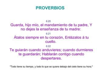 Proverbios PPT