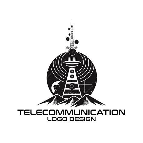 Premium Vector | Telecommunication Vector Logo Design