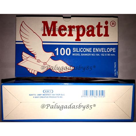 Jual Amplop Merpati Perekat Gram Pak Isi Lembar X