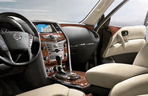 2019 Nissan Armada Front Second And Rear Leg Room Measurements