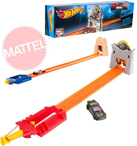 MATTEL HOT WHEELS Ohromný skok herní set dráha autíčko 2 druhy Dětská hračka Hračky ŇUFF cz