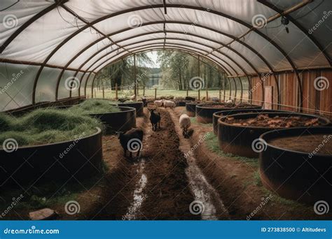 Livestock Market Linear Icons Set Cattle Pigs Goats Sheep Horses