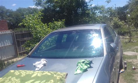 Поменял ветровое (лобовое) стекло — Nissan Teana (J31), 2,3 л, 2007 ...