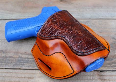 Ruger P89 Custom Handcrafted Holster With Caiman, Custom Leather ...