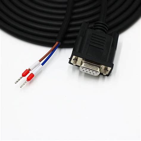 Communication Cable DB9 Female 2 Core with COM Cable Serial Port - LRT ...