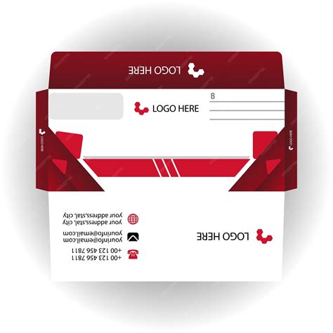 Premium Vector Vector Corporate Envelope Design Template