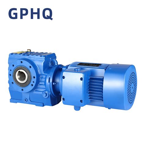 Gphq S Series Helical Worm Gearbox With Kw Three Phase Motor China