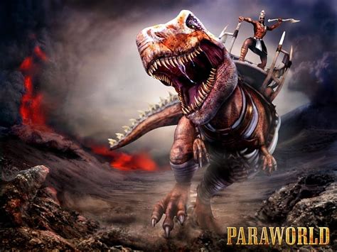 Paraworld, graphics, dinosaur, dinosaurs, HD wallpaper | Peakpx