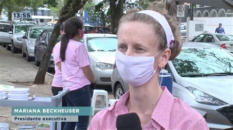 Grupo de voluntários distribui marmitas no Hospital do Câncer YouTube