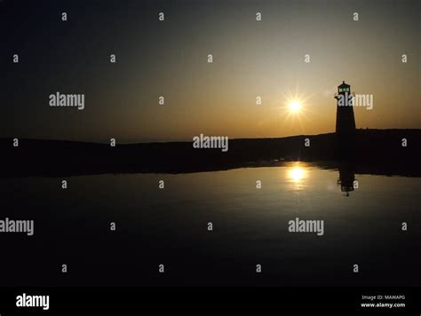 Peggy's Cove lighthouse in Peggy's Cove, Nova Scotia, Canada Stock ...