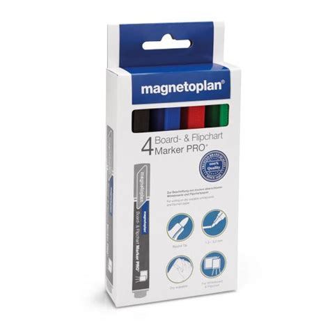 Set Marker Whiteboard Culori Magnetoplan