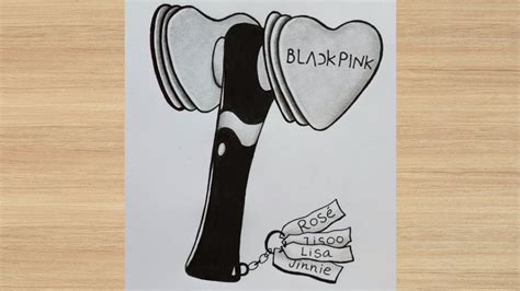 Blackpink Lightstick Drawing Easy Army And Blink Drawing Blink