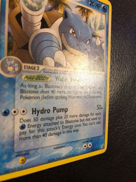 Ex Crystal Guardians Blastoise Rare Ab Kaufen Auf Ricardo