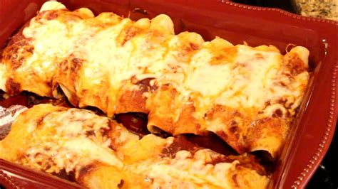 Enchiladas De Carne Molida Youtube