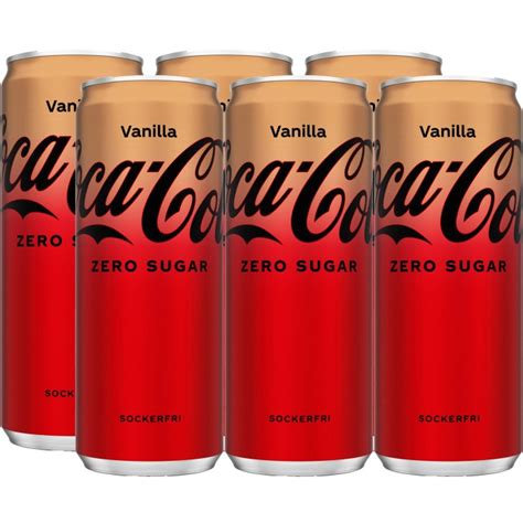 Köp Coca Cola Zero Vanilla Burk 6x33cl på delitea se