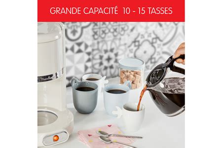 Cafetière filtre Moulinex FG381A10 SOLEIL IVOIRE 1 25L 10 15 TASSES