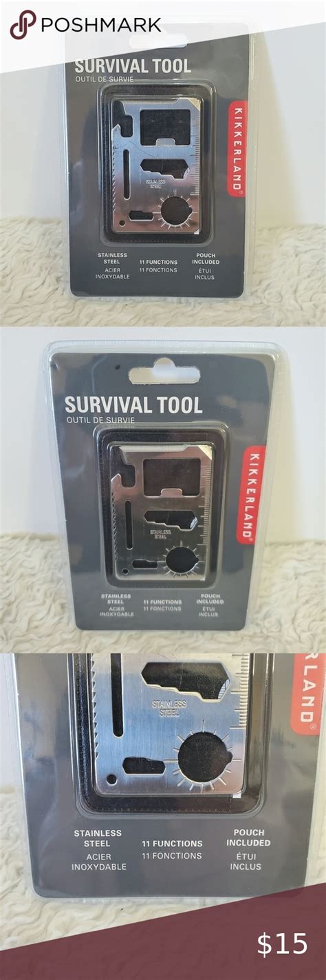 NWT Kikkerland Wallet Pocket Survival Tool In 2023 Survival Tools