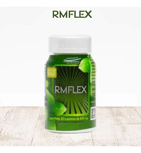 Rm Flex Frasco Con 30 Capletas De 850 Mg Suplemento En Venta En