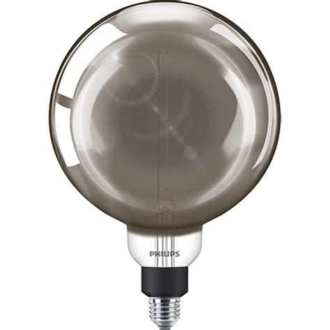 Philips Led Mm Globe W E K Smoky Dimmable