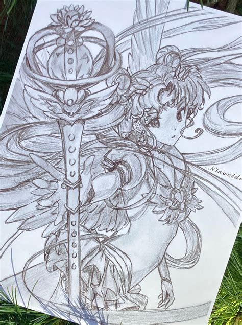 Sailor Moon Art Prints Dibujo A Lápiz Etsy España