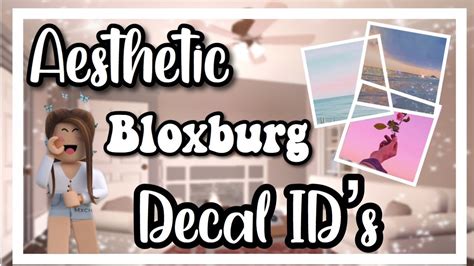 Cute Decal Id Codes Roblox Bloxburg