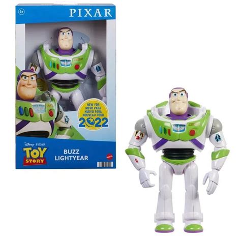 Boneco Articulado Buzz Lightyear Toy Story Disney Mattel Original