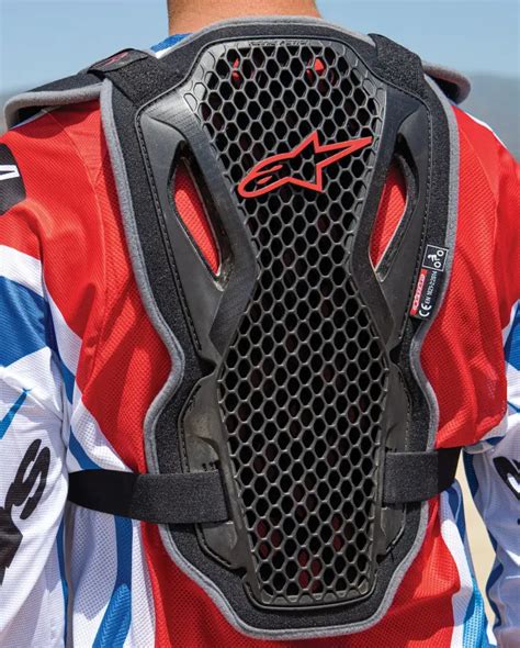 Mxa Team Tested Alpinestars Bionic Action Chest Protector Motocross