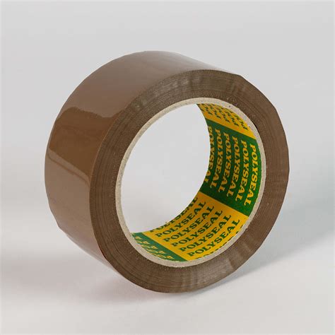 Natural Rubber Packaging Tape 48mm X 75m Brown Wholesale Packaging