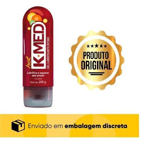 Gel Lubrificante Íntimo Hot Kmed Frasco 200G Cimed Industria De Medica Lubrificante Íntimo