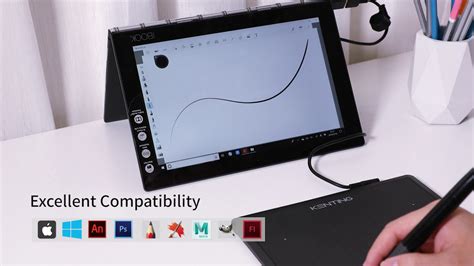 Kenting K5540 Drawing Tablet Usb Graphic Tablet 5 5 X 4 Inches Youtube