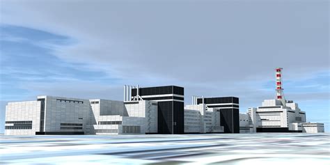 Free D Model Rbmk Nuclear Power Plant Turbosquid