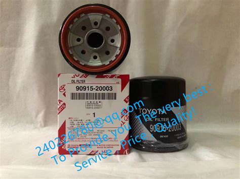 For Toyota Oil Filter And And