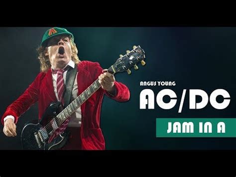 Ac Dc Style Rock Backing Track Jam In A Youtube