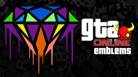 Gta V Diamond Custom Crew Emblem Tutorial Grand Theft Auto 5