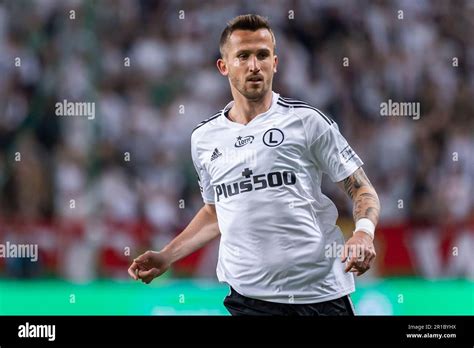 Warsaw Poland Th May Tomas Pekhart Of Legia Seen During The