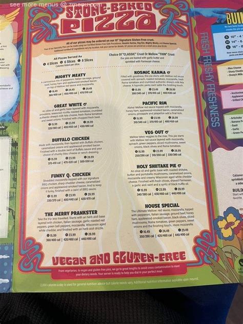 Online Menu Of Mellow Mushroom Virginia Beach Restaurant Virginia