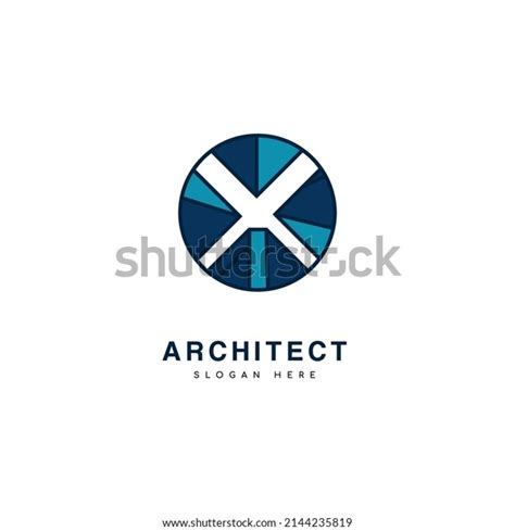 Architect Logo Template Design Icon Illustration Stock Vector (Royalty ...