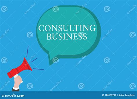 Conceptual Hand Writing Showing Consulting Business Business Photo