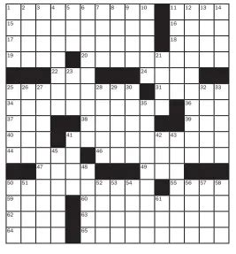 NEW YORK TIMES CROSSWORD - PressReader