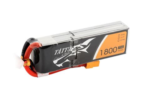 TATTU 1800mAh 11 1V 75C 3S1P Lipo Battery TA 75C 1800 3S1P 24 50