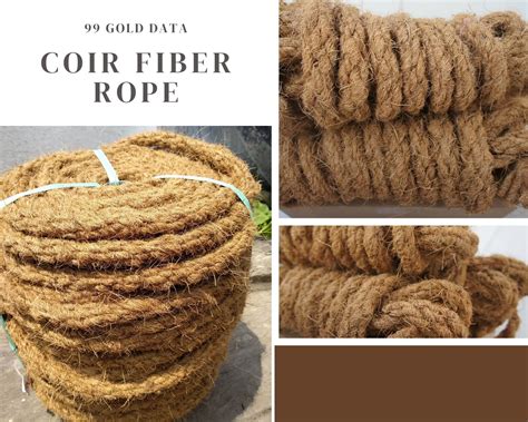 Coir Fiber Rope 8mm Rope High Quality Wear Resisting Rope 2mm 4mm Buy