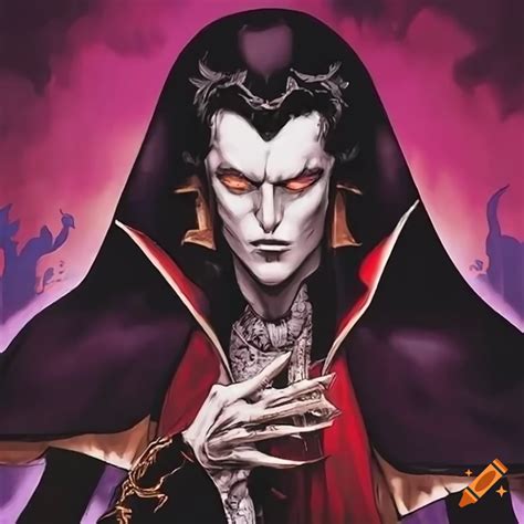 Image Of Dracula From Castlevania Symphony Of The Night On Craiyon