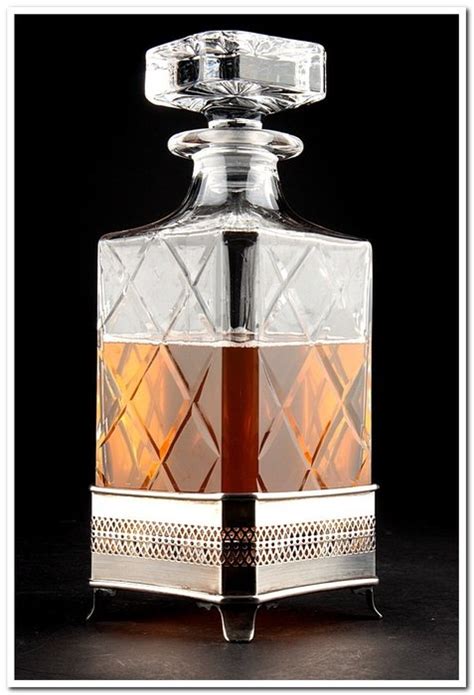 Whiskey Decanter On A Silver Base 800 Silver Italy Catawiki