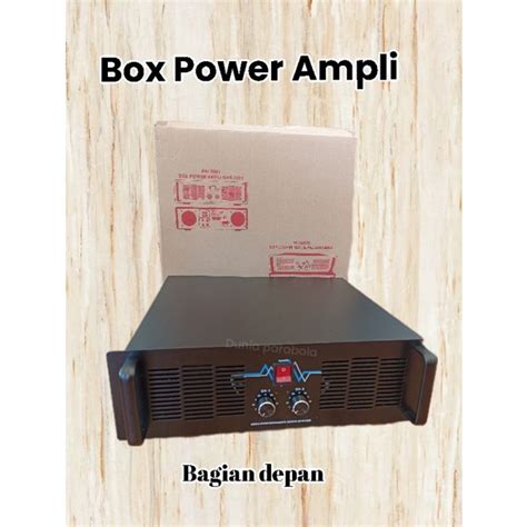 Jual Box Power Amplifier Gas Pa Full Aksesoris Box Power Gas